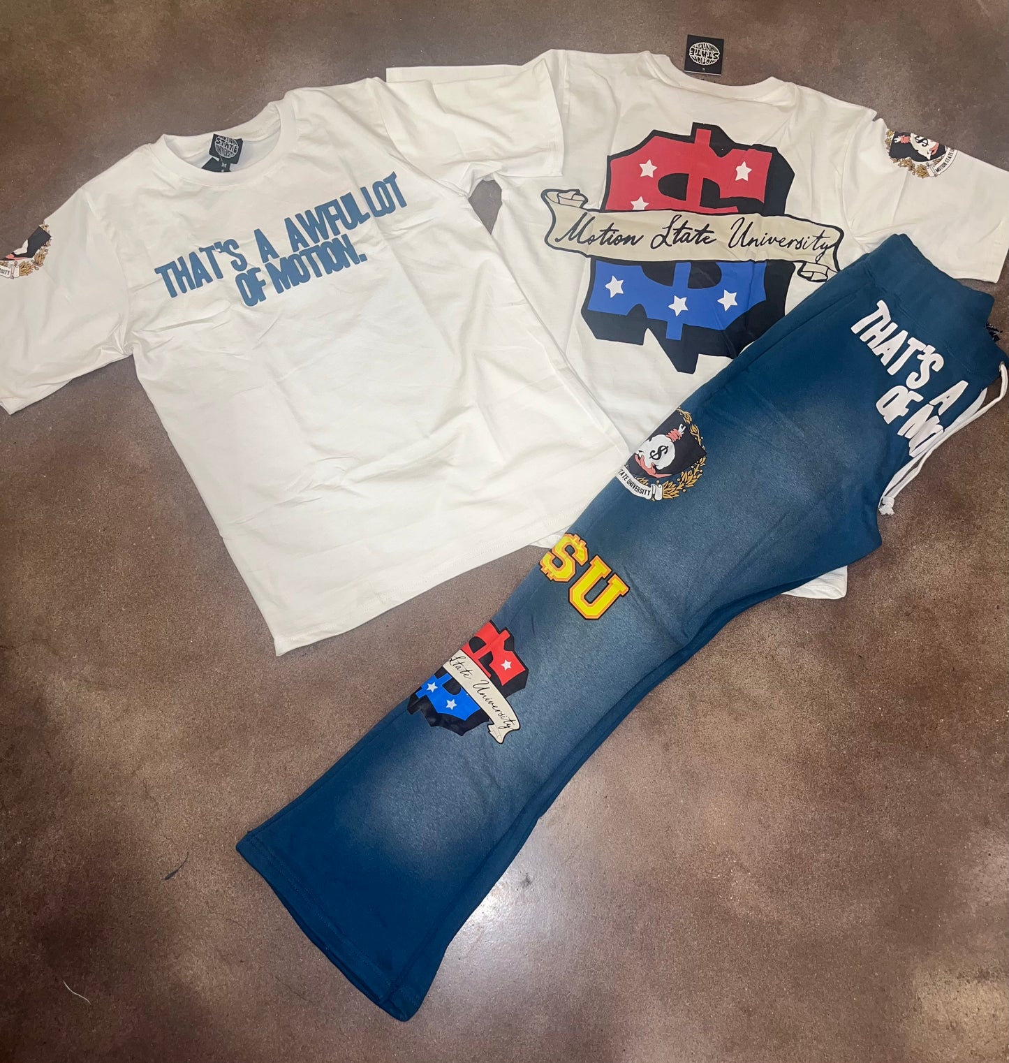 AWFUL LOT OF MOTION SHORT SLEEVE SET