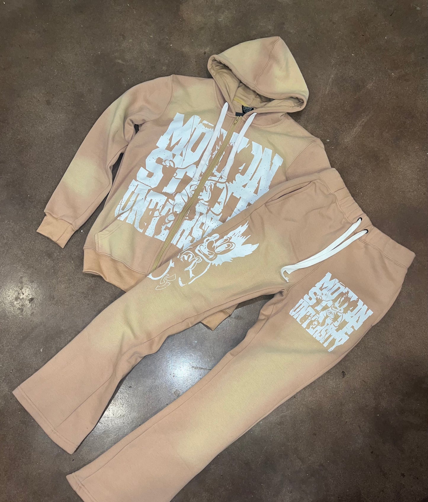 MOTION $TATE ACID WASH ZIP UP